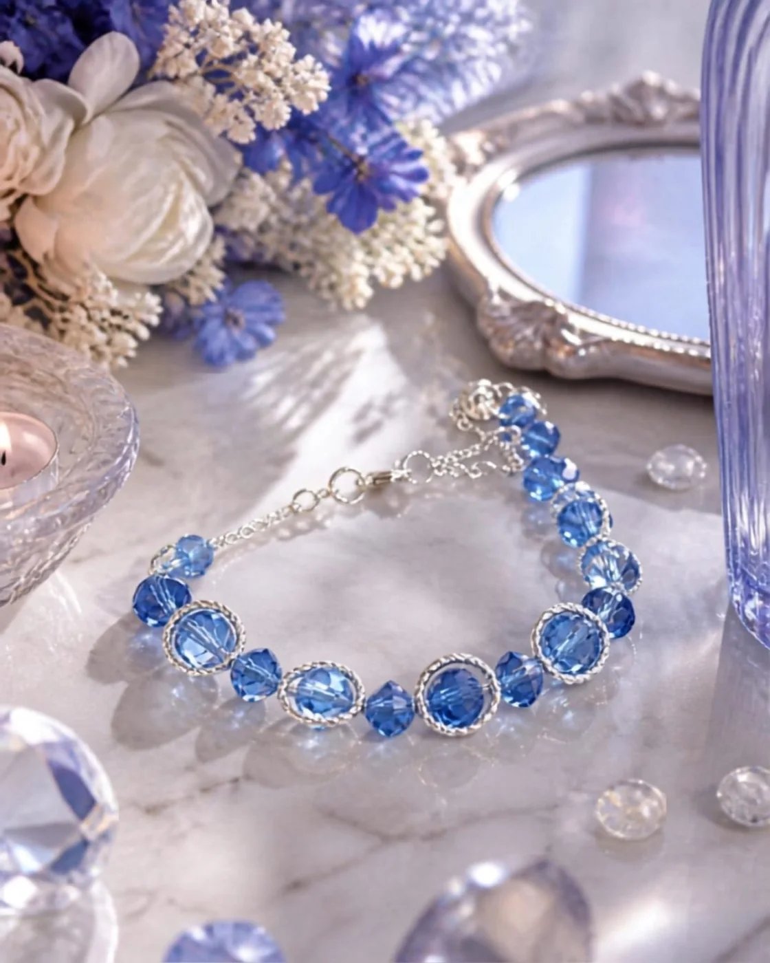 Bracelet Saphir travaillé