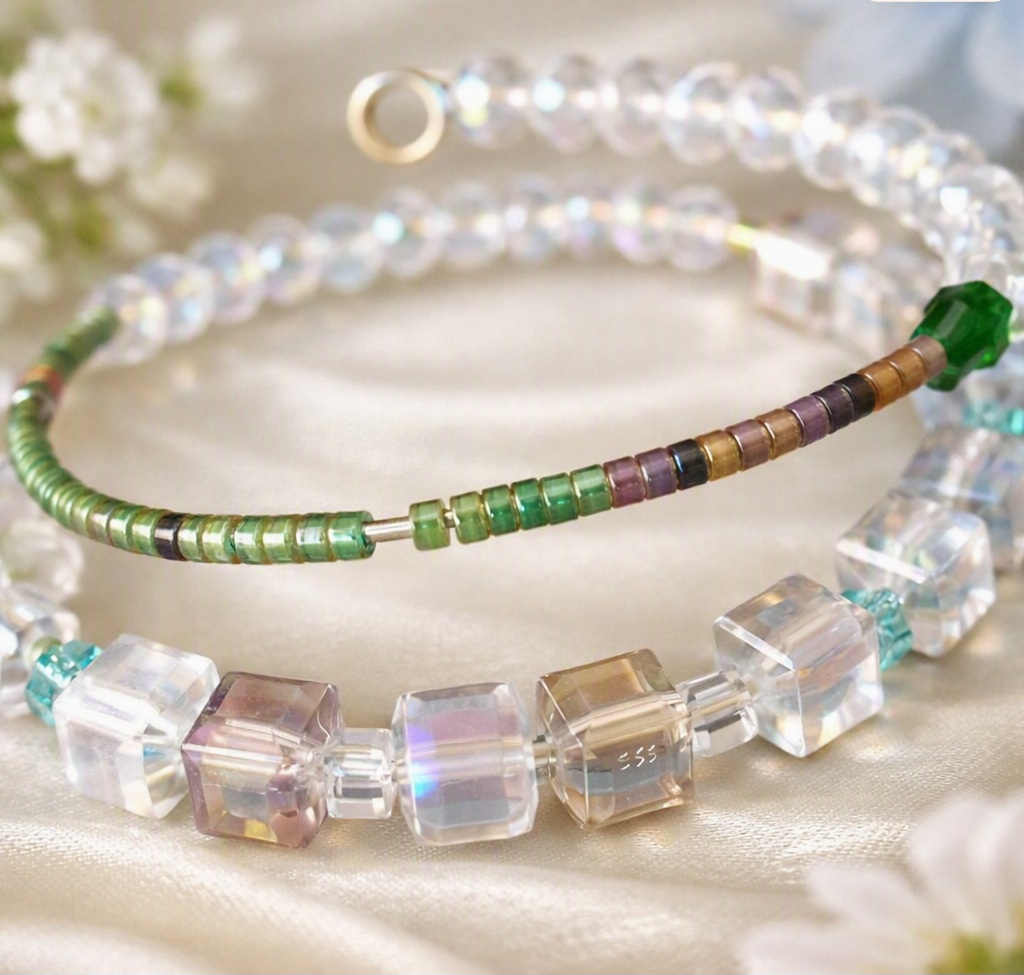 Bracelet Cristal Carré