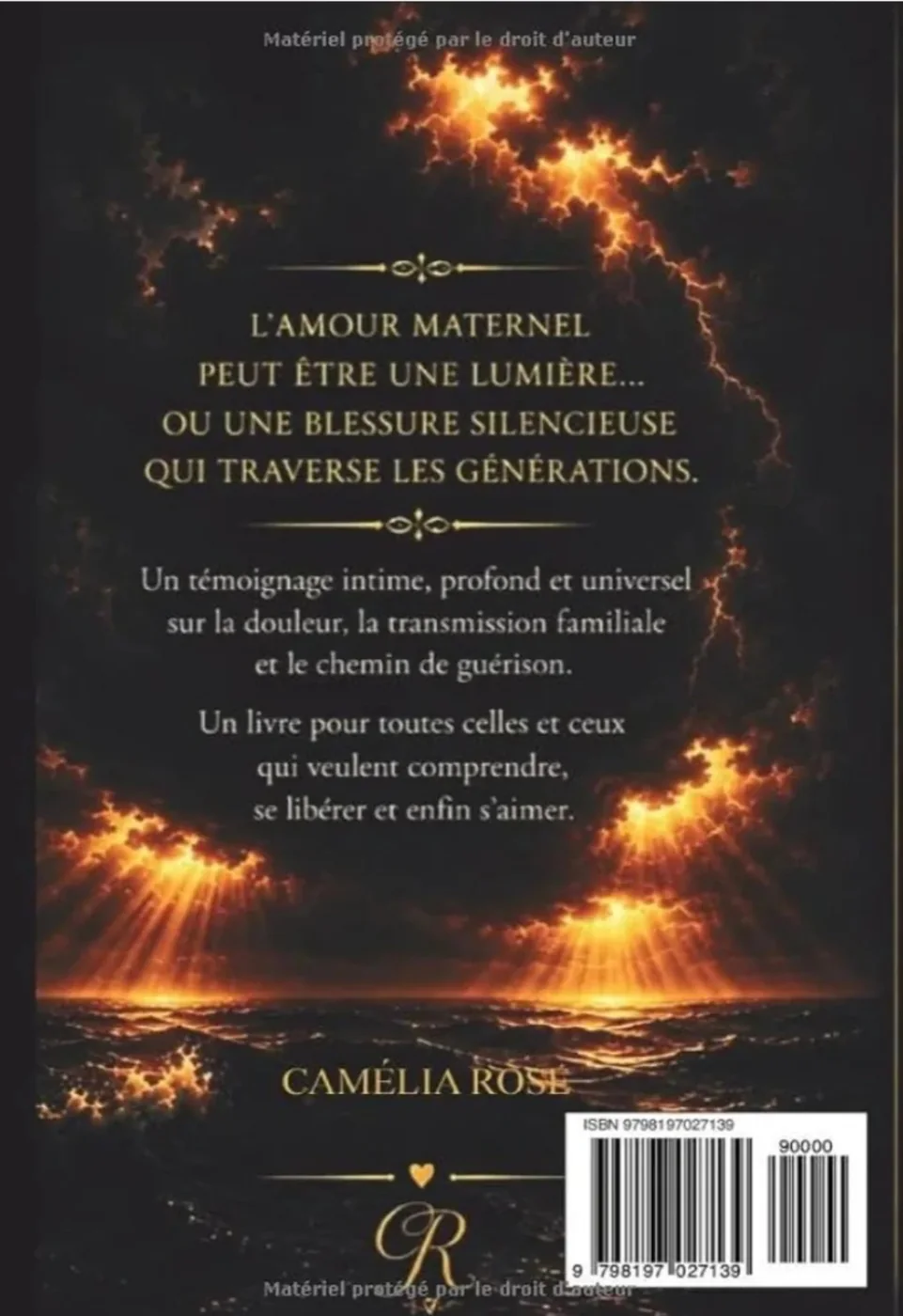 Quatrième de couverture de Quand l’amour maternel fait mal