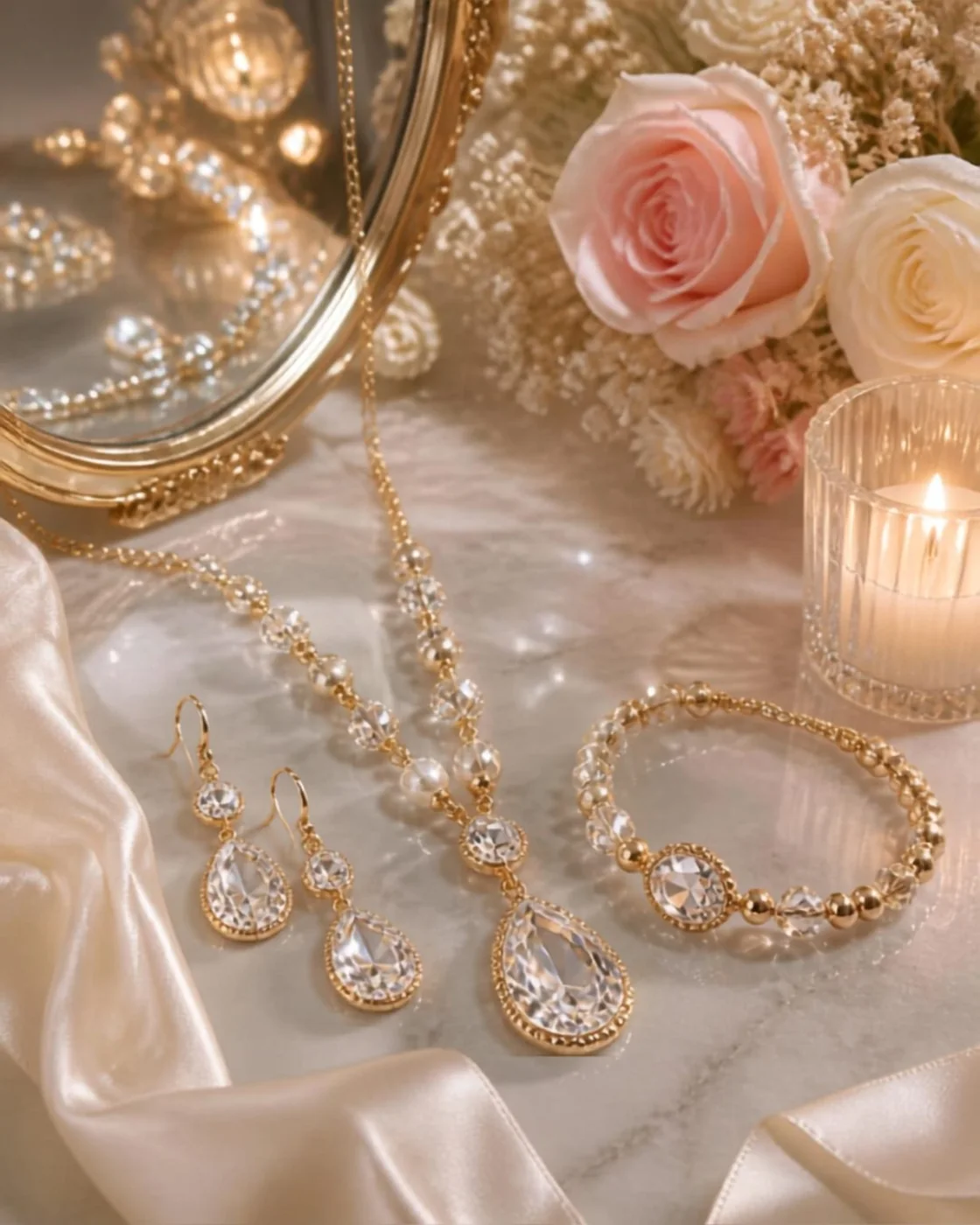Parure Éclat Cristal